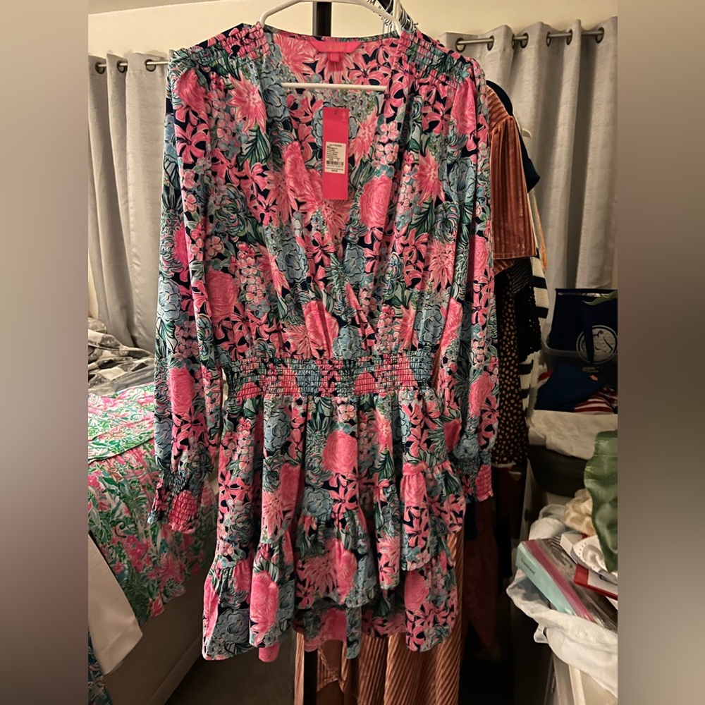 Lilly Pulitzer Romper/dress, size 10. Brand new with tags.